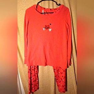 Nice cozy pajama set practically new size medium